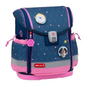   Iskolatáska, mágneszárral BELMIL "Classy Plus Hearts", szivecske