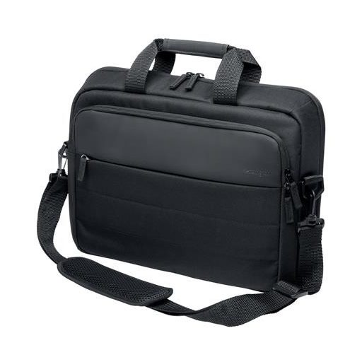 Notebook táska, 16", újrahasznosított anyagból, KENSINGTON "EQ Briefcase", fekete