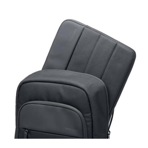 Notebook hátizsák, 14", újrahasznosított anyagból, KENSINGTON "EQ Backpack", fekete