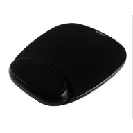   Egéralátét csuklótámasszal, géltöltésű, KENSINGTON, fekete