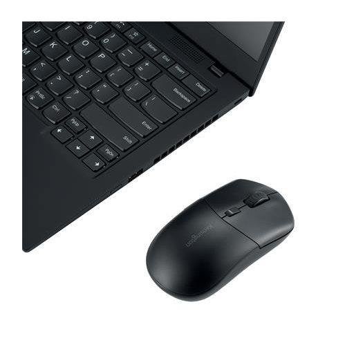 Egér, vezeték nélküli, optikai, BT, beépített tölthető akku, újrahasznosított műanyagból, KENSINGTON "MY430 EQ"