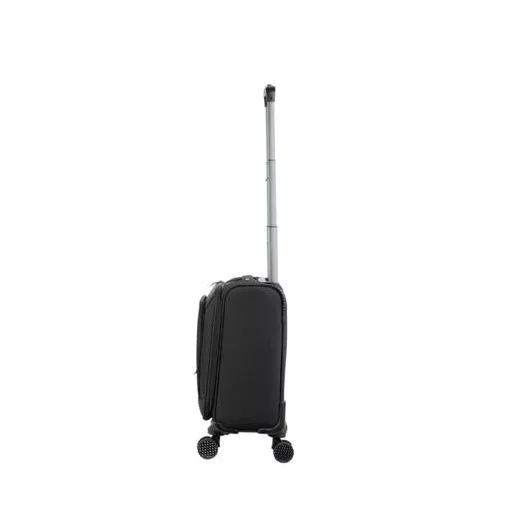 Utazóbőrönd, laptoprekesszel, 15,6", 46x42x22 cm, RIVACASE "Tegel 8481", fekete