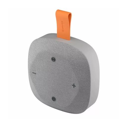Hangszóró, hordozható, Bluetooth 5.3, CANYON "Hexagon 10", szürke-narancs