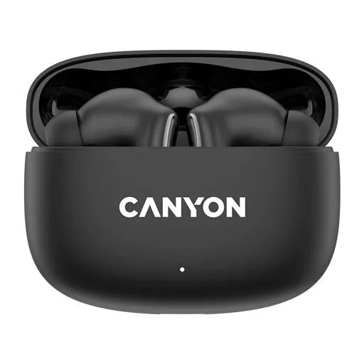 Fülhallgató, TWS vezeték nélküli, Bluetooth 5.4, CANYON "OnGo 9", fekete