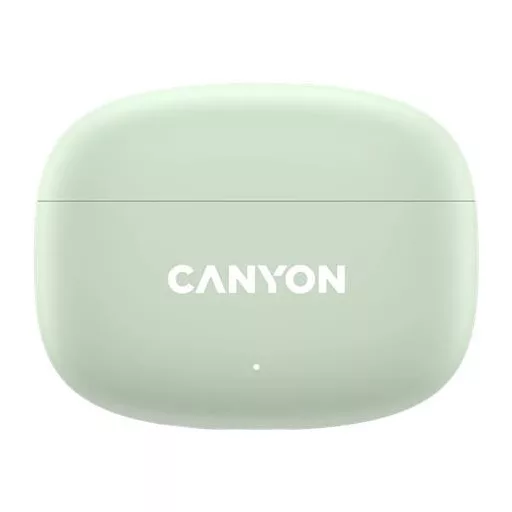 Fülhallgató, TWS vezeték nélküli, Bluetooth 5.4, CANYON "OnGo 9", zsálya