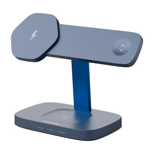 Töltőállomás, 3-az-1-ben, CANYON "Hexagon 310", szürke-kék