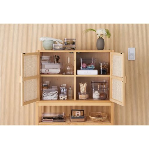 Műanyag tárolódoboz, 0,6 liter, SMARTSTORE "Compact Clear XS", átlátszó