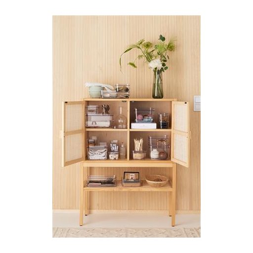 Műanyag tárolódoboz, 0,6 liter, SMARTSTORE "Compact Clear Mini", átlátszó