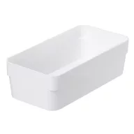   Fiókrendező, 20x6x10 cm, SMARTSTORE "Compact", fehér