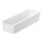 Fiókrendező, 30x6x10 cm, SMARTSTORE "Compact", fehér