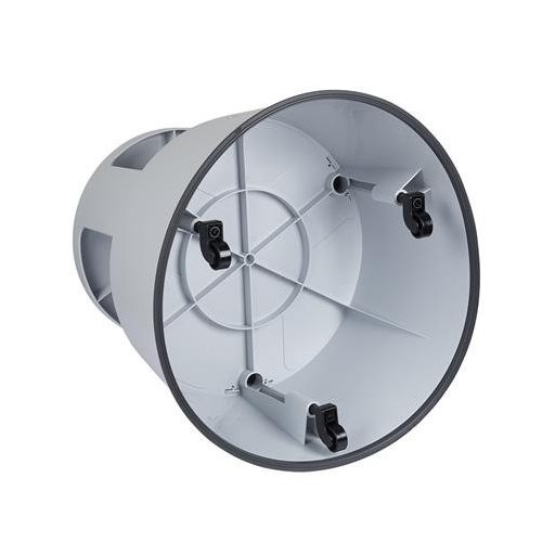 Gurulós polipropilén zsámoly, WEDO, világosszürke