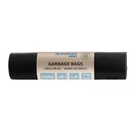   Szemeteszsák, extra erős, 120 l, 10 db, 35 µ, DONAU "Eco", fekete