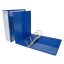 Gyűrűs könyv, panorámás, 4 gyűrű, D alakú, 100 mm, A4, PP, DONAU, kék