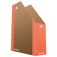   Iratpapucs, karton, 80 mm, DONAU "Life", neon narancssárga