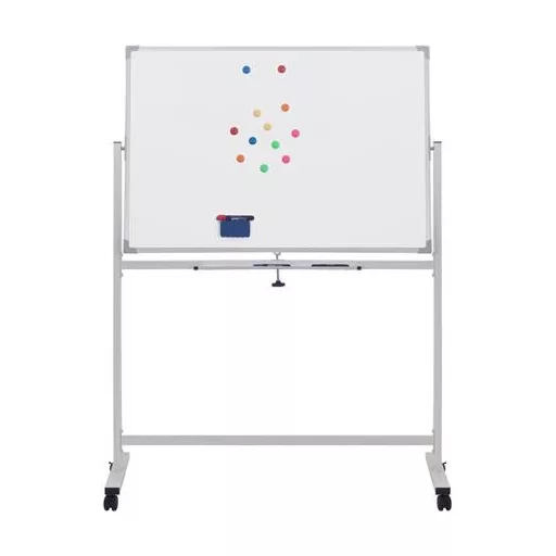 Átfordítható tábla, mágneses kétoldalas, 120x60 cm, OFFICE PRODUCTS