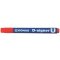 Alkoholos marker, 2-4 mm, kúpos, DONAU "D-signer U", piros