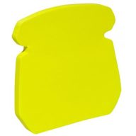   Öntapadó jegyzettömb, telefon alakú, 50 lap, DONAU, sárga