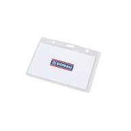   Azonosítókártya tartó, 105x65 mm, hajlékony, fekvő, DONAU