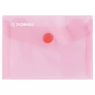 Irattartó tasak, A7, PP, patentos, DONAU, piros