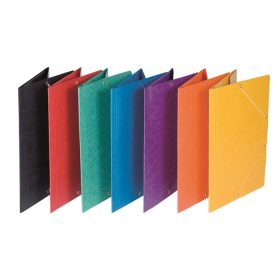   Gumis mappa, prespán, A4, DONAU "Premium", citromsárga