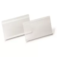   Logisztikai zseb, A5, fekvő, DURABLE "HARD COVER", öntapadó csíkkal, átlátszó
