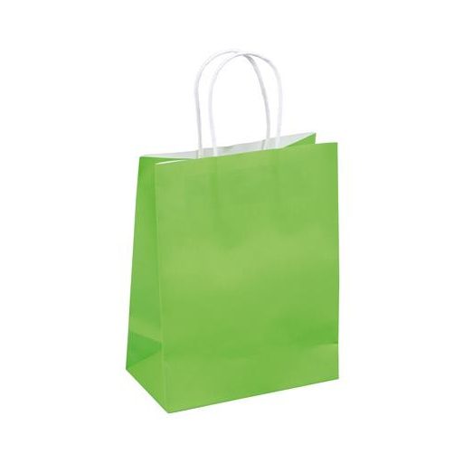 Ajándéktáska, sodrottfüles, 18x23x10 cm, DONAU "Home", vegyes színek