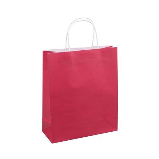 Ajándéktáska, sodrottfüles, 25x30x10 cm, DONAU "Home", vegyes színek