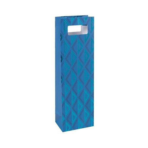 Italtartó tasak, 12x41,5x8 cm, DONAU "Home", vegyes minta