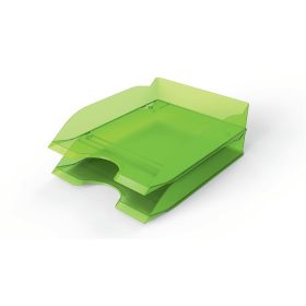   Irattálca, műanyag, DURABLE, "Basic", világoszöld