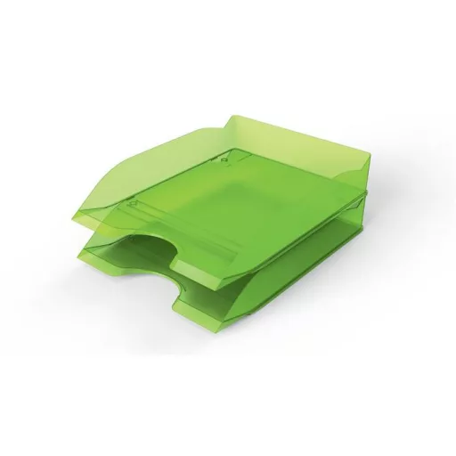 Irattálca, műanyag, DURABLE, "Basic", világoszöld