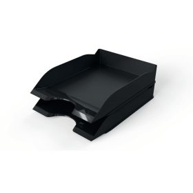 Irattálca, műanyag, DURABLE, "Basic", fekete