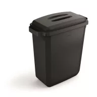   Szemetes, 60 l, műanyag, DURABLE "DURABIN ECO", fekete