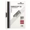 Gyorsfűző, klipes, A4, DURABLE "DURACLIP® 30", fehér