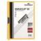 Gyorsfűző, klipes, A4, DURABLE "DURACLIP® 30", sárga