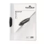 Gyorsfűző, klipes, A4, DURABLE "Swingclip® 30", fekete