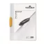 Gyorsfűző, klipes, A4, DURABLE "Swingclip® 30", sárga