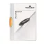 Gyorsfűző, klipes, A4, DURABLE "Swingclip® 30", narancs