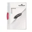 Gyorsfűző, klipes, A4, DURABLE "Swingclip® 30", bíbor