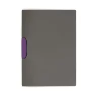  Gyorsfűző, klipes, A4, DURABLE "DURASWING® COLOR 30", lila