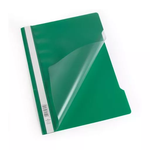 Gyorsfűző, PP, A4, DURABLE "Economy", zöld