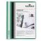 Gyorsfűző, A4, széles, panorámás, DURABLE "DURAPLUS®", zöld