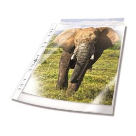   Genotherm, lefűzhető, PP, A4, 48 mikron, víztiszta, DURABLE