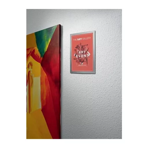 Dokumentumtartó, A4, mágneses, DURABLE, szürke