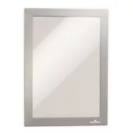   Infokeret, A5, mágneses, DURABLE "DURAFRAME MAGNETIC", ezüst