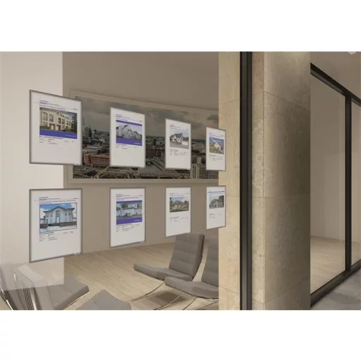 Dokumentumtartó, elektrosztatikus, A4, DURABLE