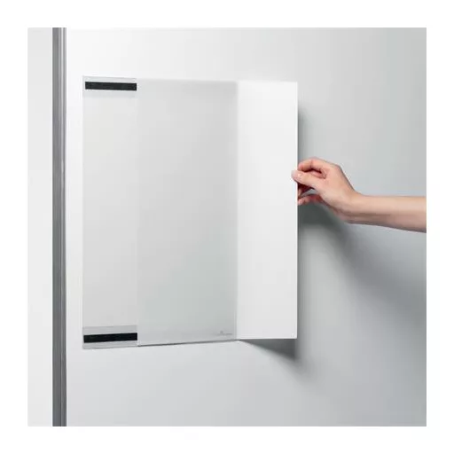 Infokeret, A3, mágneses, DURABLE "rPET", áttetsző