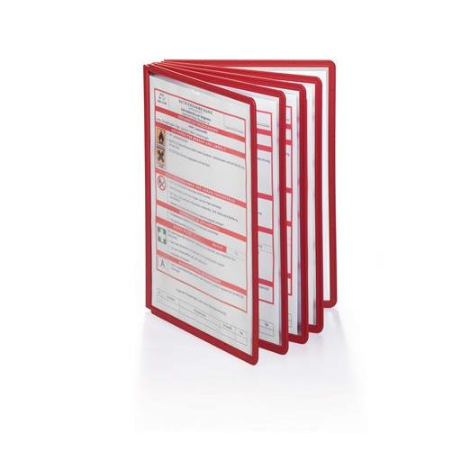 Bemutatótábla, A4, DURABLE "SHERPA®", piros