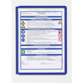   Bemutatótábla, A4, DURABLE "SHERPA®", sötétkék