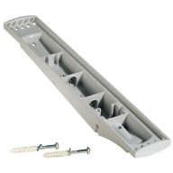   Bemutatótábla tartó, fali, 5 db táblához, DURABLE "SHERPA®", szürke