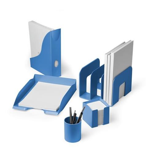 Írószertartó, műanyag, DURABLE, "ECO", kék